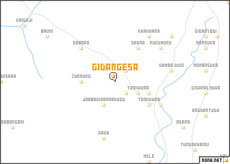 map of Gidan Gesa
