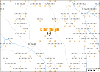 map of Gidan Gibo