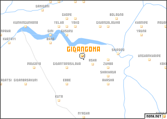 map of Gidan Goma