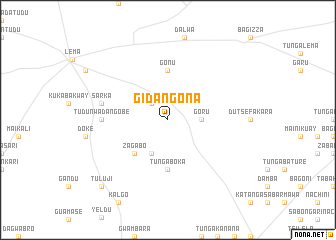 map of Gidan Gona