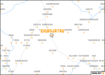 map of Gidan Jatau