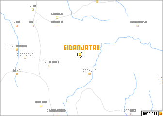 map of Gidan Jatau