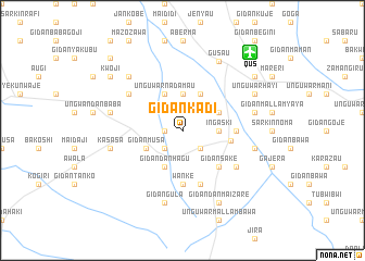 map of Gidan Kadi