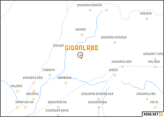 map of Gidan Labo