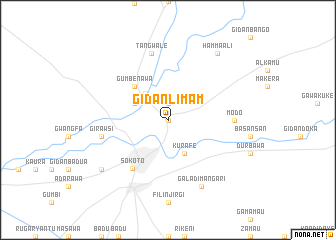 map of Gidan Limam