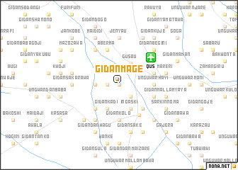 map of Gidan Mage