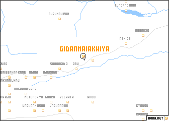 map of Gidan Mai Akwiya