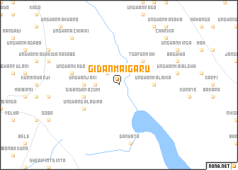 map of Gidan Maigaru