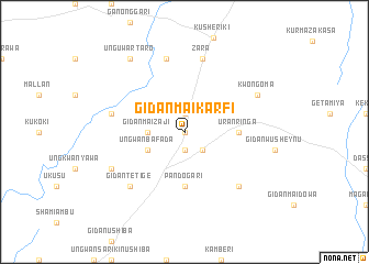 map of Gidan Maikarfi