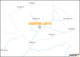 map of Gidan Malijatu