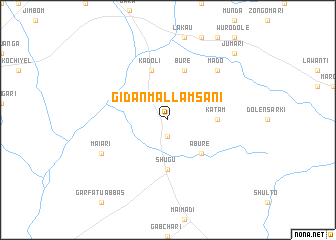 map of Gidan Mallam Sani