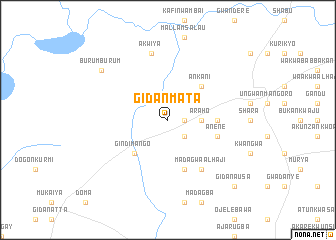 map of Gidan Mata