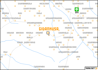 map of Gidan Musa