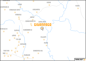 map of Gidan Rago