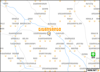 map of Gidan Sardo