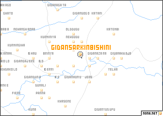 map of Gidan Sarkin Bishini