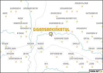 map of Gidan Sarkin Katul