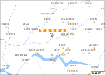 map of Gidan Sarumai