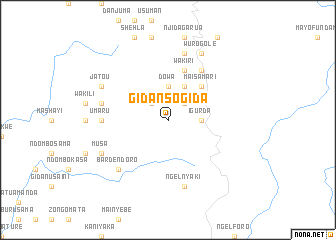 map of Gidan Sogida