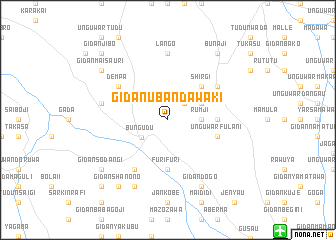 map of Gidan Uban Dawaki