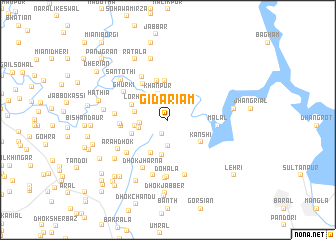 map of Gidariām