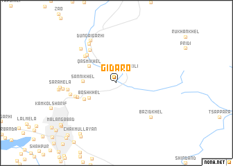 map of Gidaro