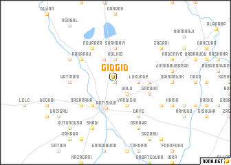 map of Gidgid