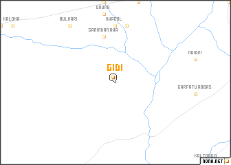 map of Gidi