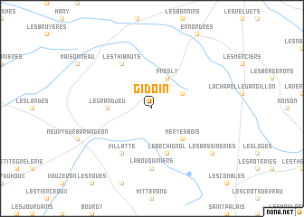 map of Gidoin