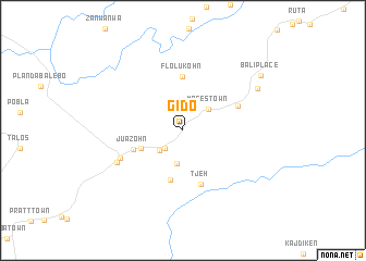 map of Gido