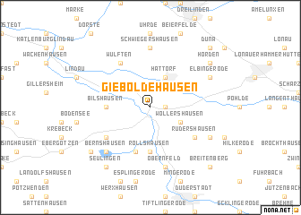 map of Gieboldehausen