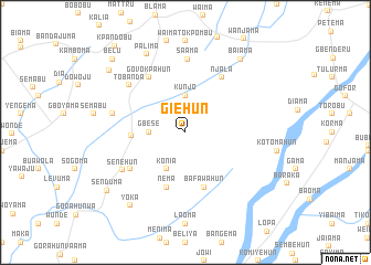 map of Giehun