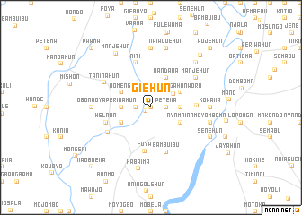 map of Giehun