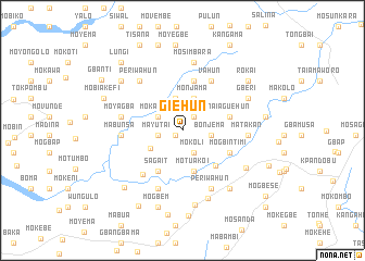 map of Giehun