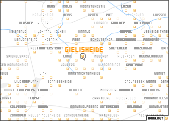 map of Gielisheide
