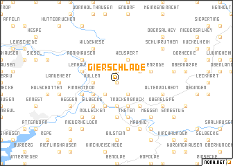 map of Gierschlade
