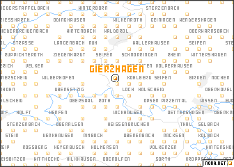 map of Gierzhagen