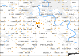 map of Gier