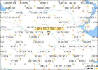 map of Giesekenhagen