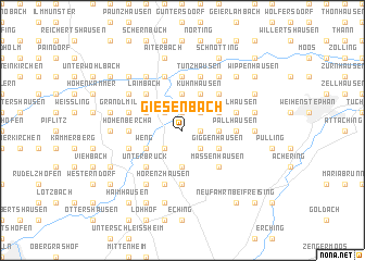 map of Giesenbach