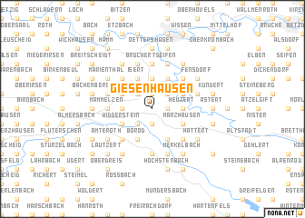 map of Giesenhausen