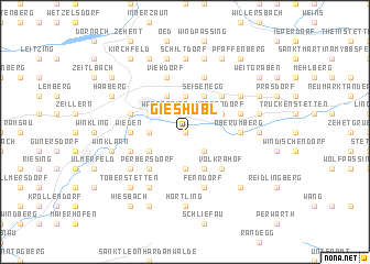 map of Gieshübl