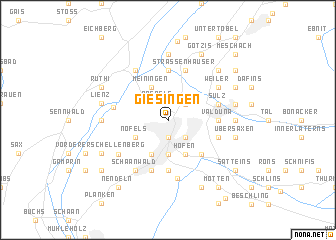 map of Giesingen