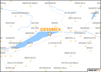 map of Giessbach