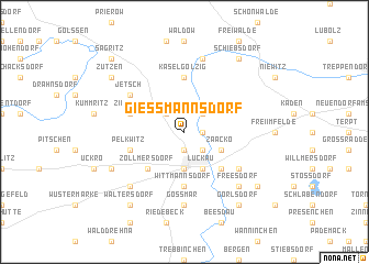 map of Gießmannsdorf