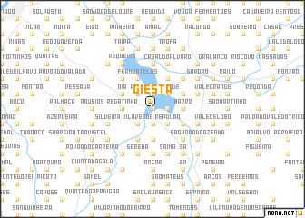 map of Giesta