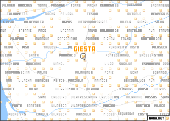 map of Giesta