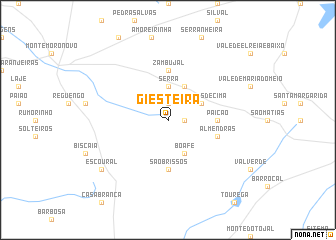 map of Giesteira
