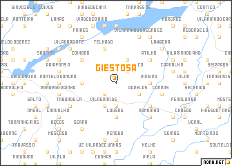 map of Giestosa