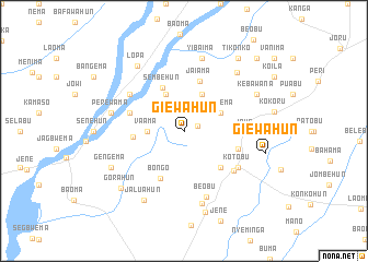 map of Giewahun